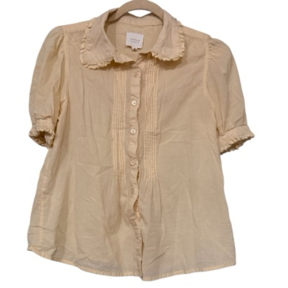 Sundays by wearesundays | Butter Yellow Button Down Blouse​​